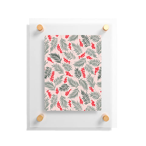 Emanuela Carratoni Holiday Mistletoe Floating Acrylic Print