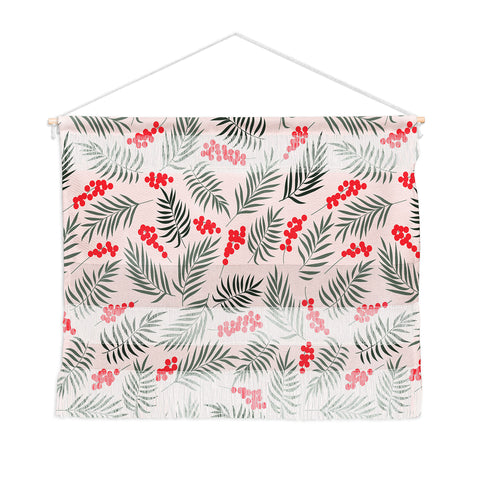 Emanuela Carratoni Holiday Mistletoe Wall Hanging Landscape