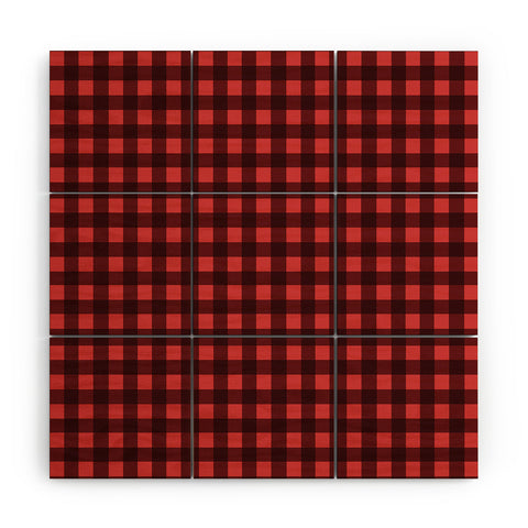 Emanuela Carratoni Holiday Vichy Theme Wood Wall Mural