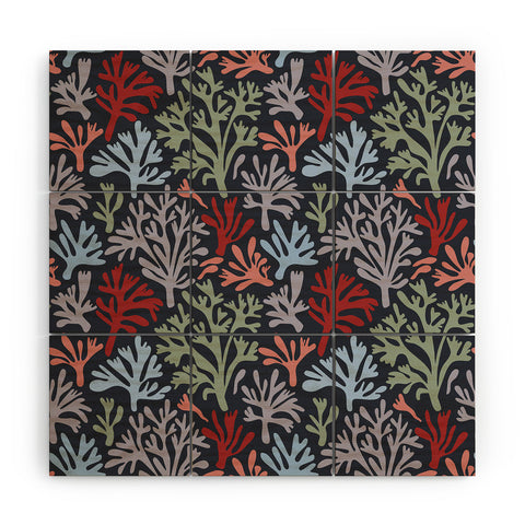 Emanuela Carratoni Icelandic Moss Wood Wall Mural