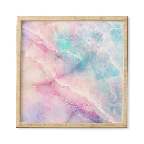 Emanuela Carratoni Iridescent Marble Framed Wall Art