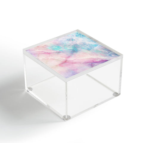 Emanuela Carratoni Iridescent Marble Acrylic Box