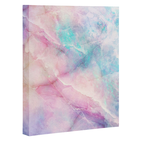 Emanuela Carratoni Iridescent Marble Art Canvas