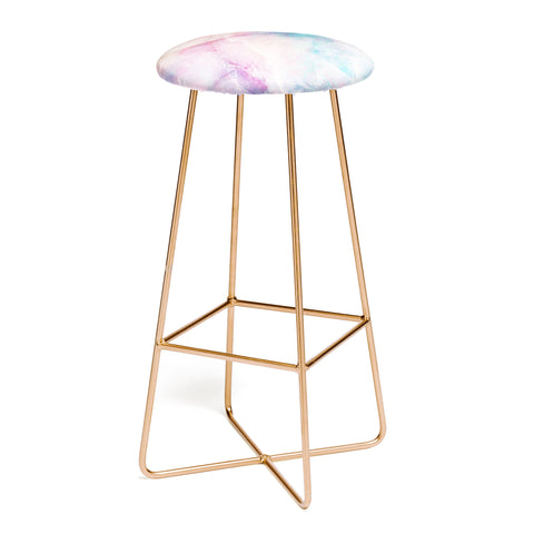 Emanuela Carratoni Iridescent Marble Bar Stool