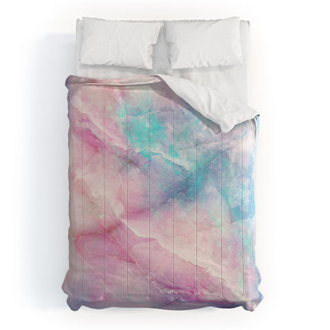 Emanuela Carratoni Iridescent Marble Comforter