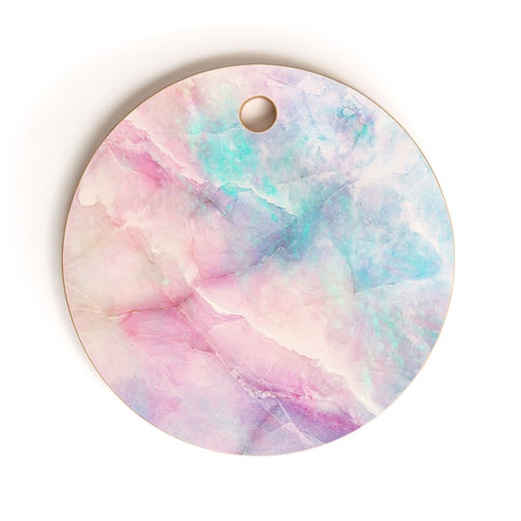 Emanuela Carratoni Iridescent Marble Cutting Board Round