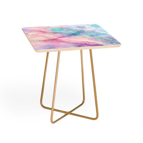 Emanuela Carratoni Iridescent Marble Side Table