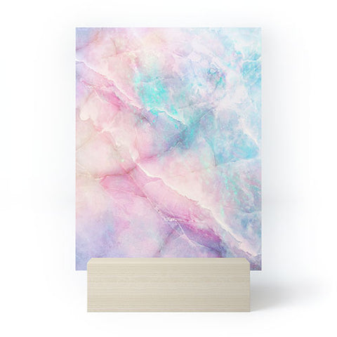 Emanuela Carratoni Iridescent Marble Mini Art Print