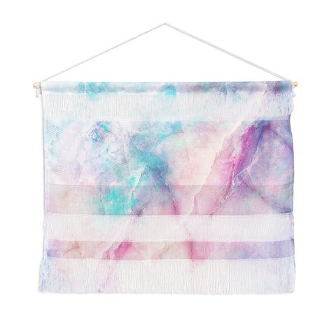 Emanuela Carratoni Iridescent Marble Wall Hanging Landscape