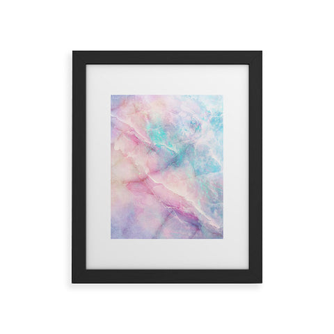 Emanuela Carratoni Iridescent Marble Framed Art Print