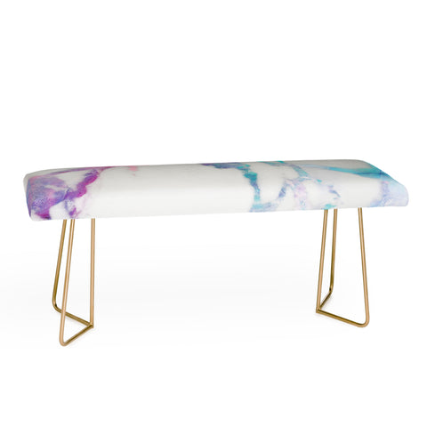 Emanuela Carratoni Iridescent Vein Marble Bench