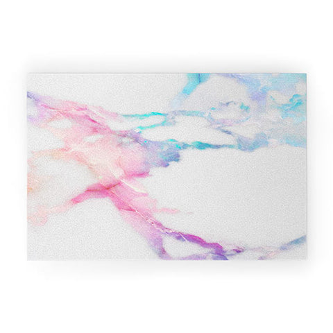 Emanuela Carratoni Iridescent Vein Marble Welcome Mat