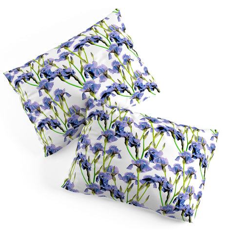 Emanuela Carratoni Iris Spring Pattern Pillow Shams
