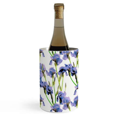 Emanuela Carratoni Iris Spring Pattern Wine Chiller