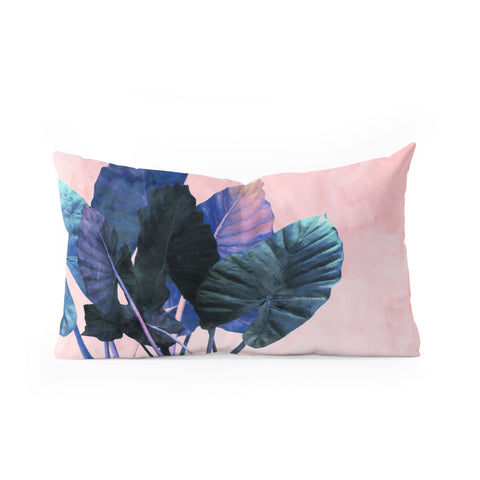Emanuela Carratoni It is a Jungle Oblong Throw Pillow