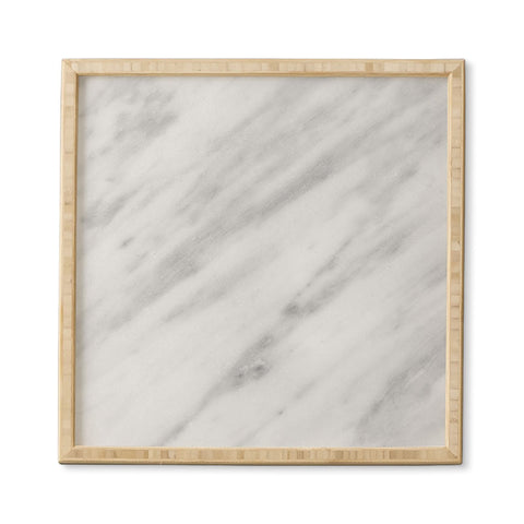 Emanuela Carratoni Italian Marble Carrara Framed Wall Art
