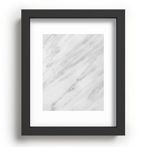 Emanuela Carratoni Italian Marble Carrara Recessed Framing Rectangle
