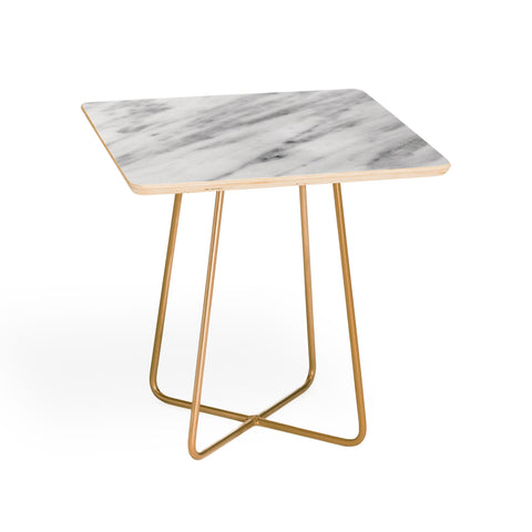 Emanuela Carratoni Italian Marble Carrara Side Table