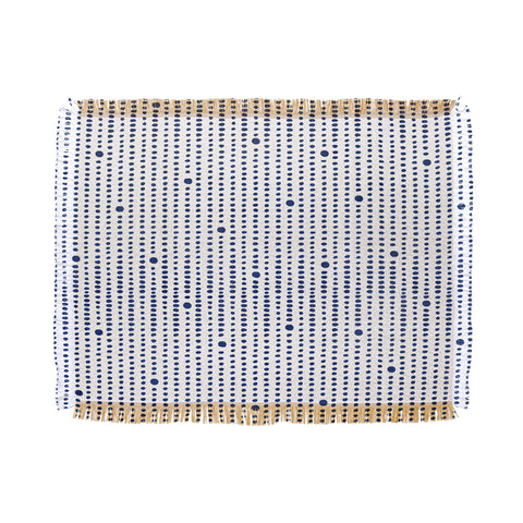 Emanuela Carratoni Japandi Style Throw Blanket