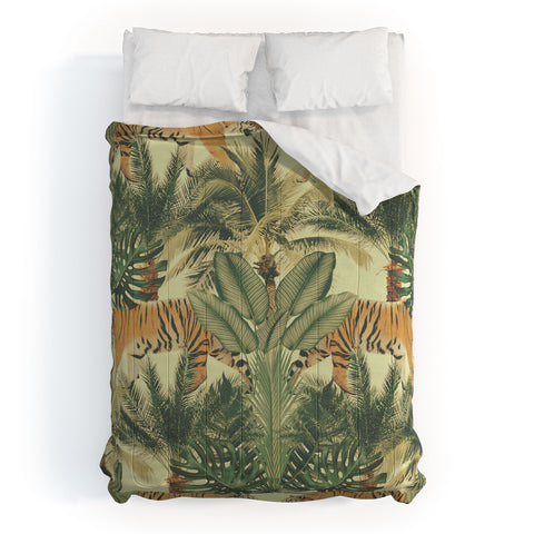 Emanuela Carratoni Jungle Tigers Comforter