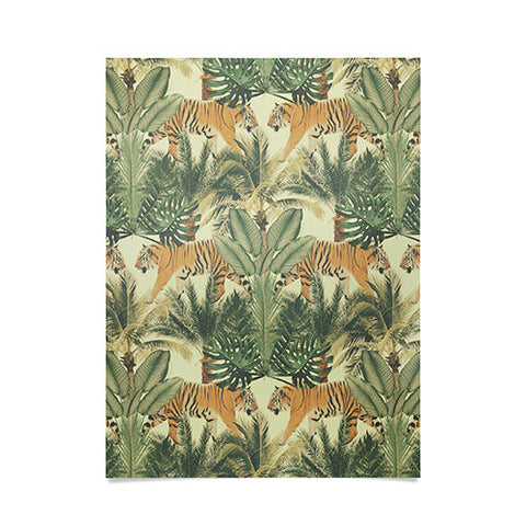 Emanuela Carratoni Jungle Tigers Poster