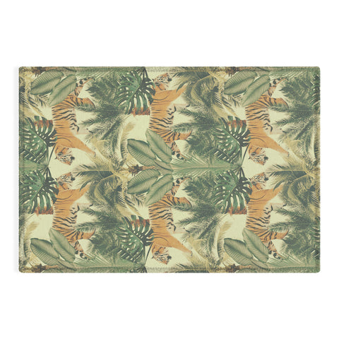 Emanuela Carratoni Jungle Tigers Outdoor Rug