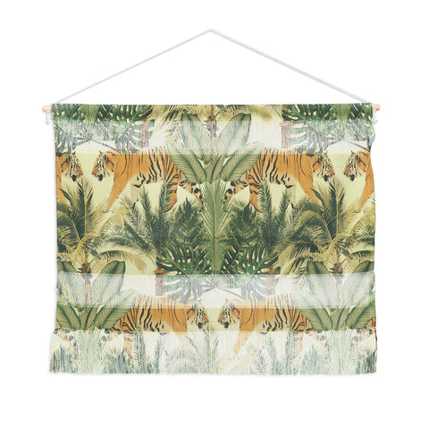 Emanuela Carratoni Jungle Tigers Wall Hanging Landscape