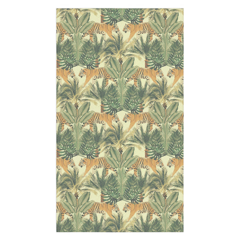 Emanuela Carratoni Jungle Tigers Tablecloth
