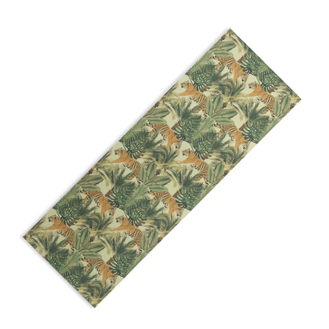 Emanuela Carratoni Jungle Tigers Yoga Mat