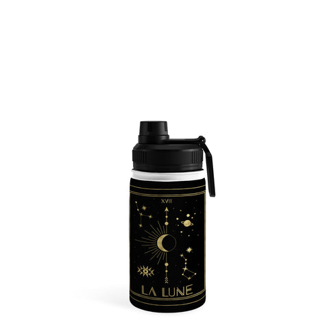 Emanuela Carratoni La Lune or The Moon Gold Water Bottle