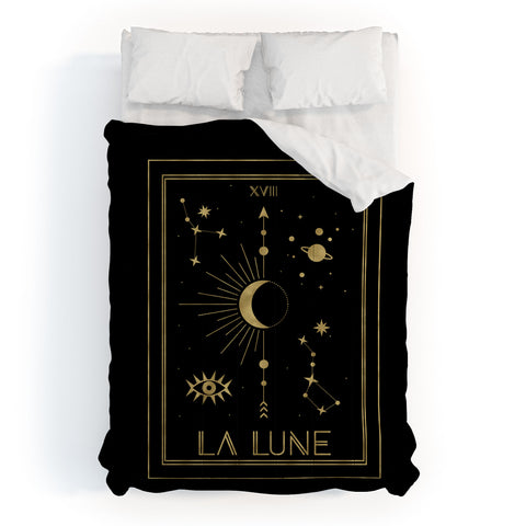 Emanuela Carratoni La Lune or The Moon Gold Comforter