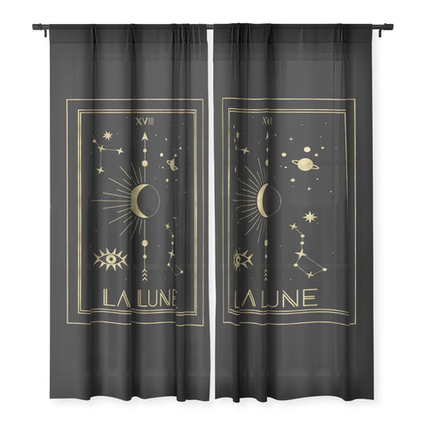 Emanuela Carratoni La Lune or The Moon Gold Sheer Non Repeat