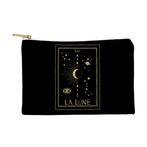 Emanuela Carratoni La Lune or The Moon Gold Pouch