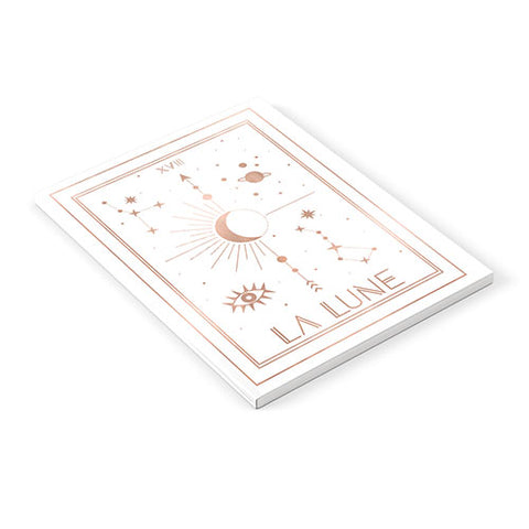 Emanuela Carratoni La Lune or The Moon White Notebook