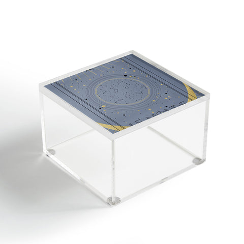 Emanuela Carratoni Le Monde or The World Tarot Acrylic Box