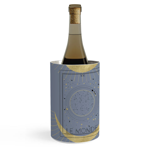 Emanuela Carratoni Le Monde or The World Tarot Wine Chiller