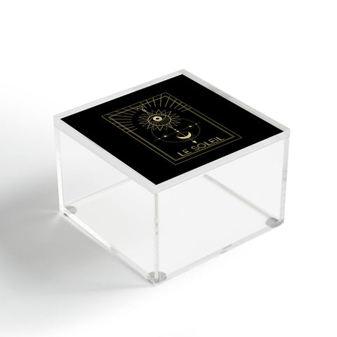 Emanuela Carratoni Le Soleil or The Sun Tarot Acrylic Box