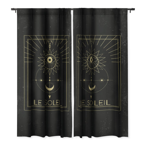 Emanuela Carratoni Le Soleil or The Sun Tarot Blackout Non Repeat