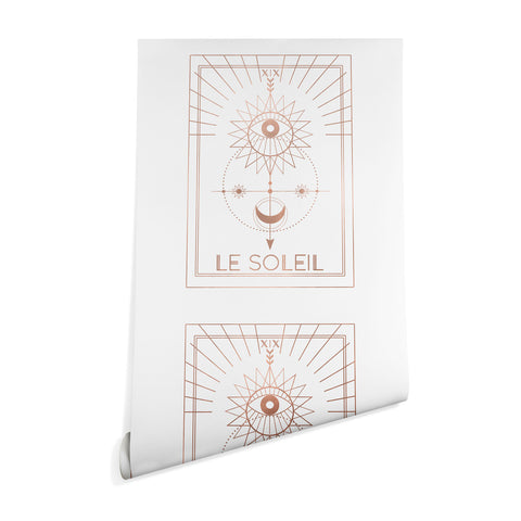Emanuela Carratoni Le Soleil or The Sun White Wallpaper