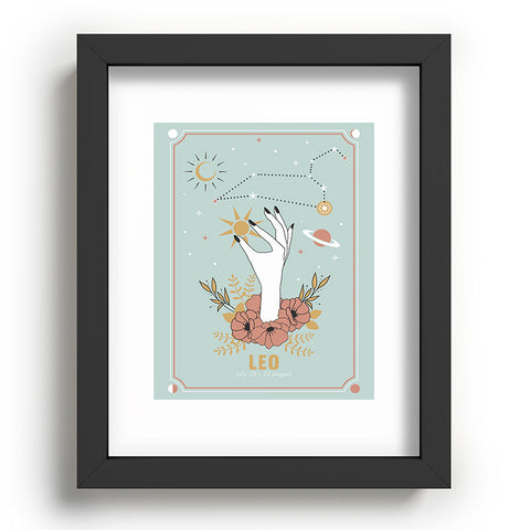 Emanuela Carratoni Leo Zodiac Series Recessed Framing Rectangle