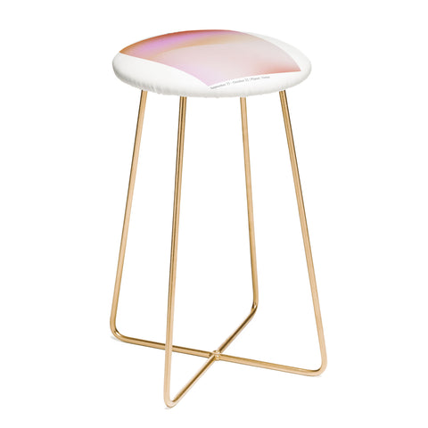 Emanuela Carratoni Libra Zodiac Sign Gradient Counter Stool