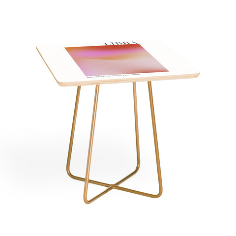 Emanuela Carratoni Libra Zodiac Sign Gradient Side Table
