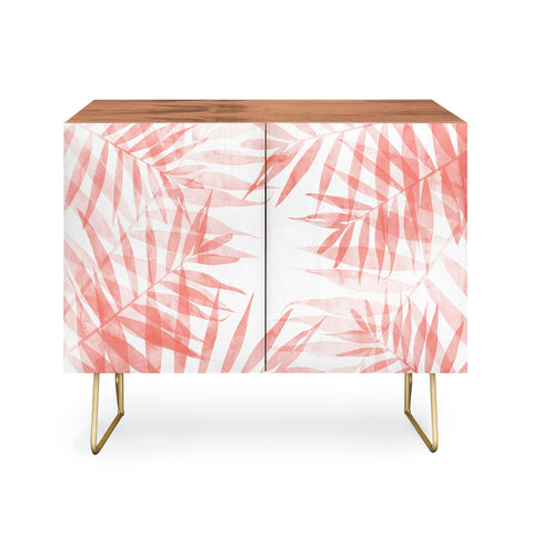 Emanuela Carratoni Living Coral Tropicana Palms Credenza