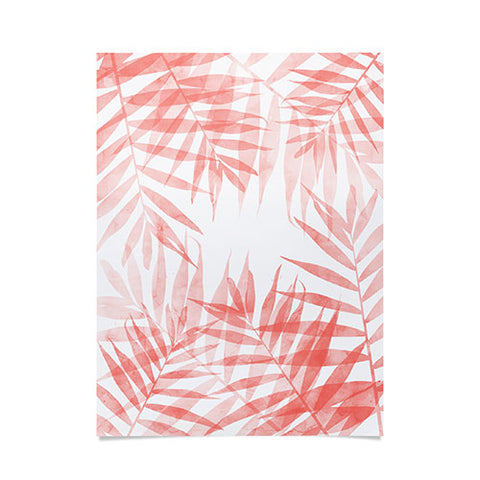 Emanuela Carratoni Living Coral Tropicana Palms Poster