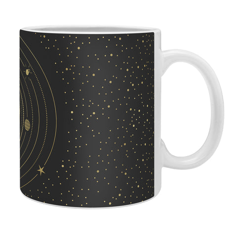 Emanuela Carratoni Love Universe in Gold Coffee Mug