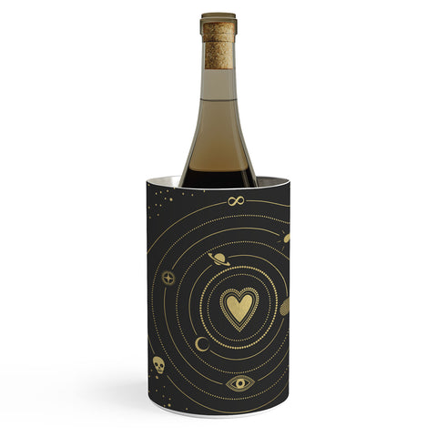 Emanuela Carratoni Love Universe in Gold Wine Chiller