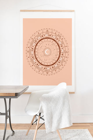 Emanuela Carratoni Lunar Calendar 2021 Art Print And Hanger