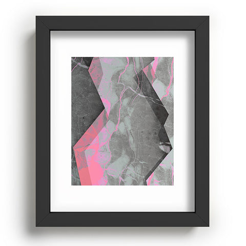 Emanuela Carratoni Marble and Rose Recessed Framing Rectangle