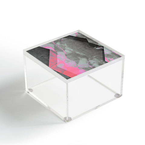 Emanuela Carratoni Marble and Rose Acrylic Box
