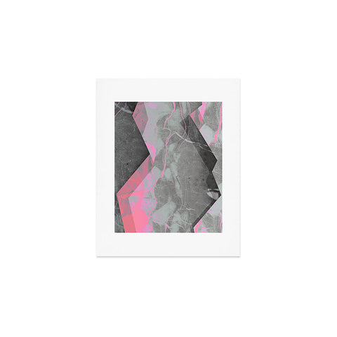 Emanuela Carratoni Marble and Rose Art Print